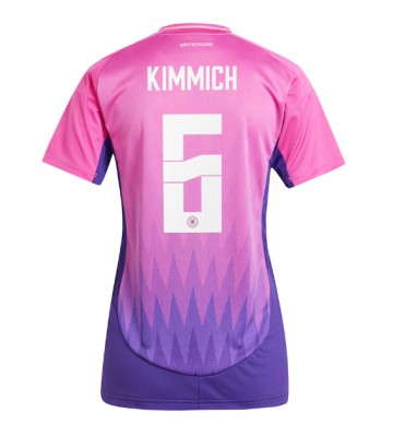 Tyskland Joshua Kimmich #6 Udebanetrøje Dame EM 2024 Kort ærmer